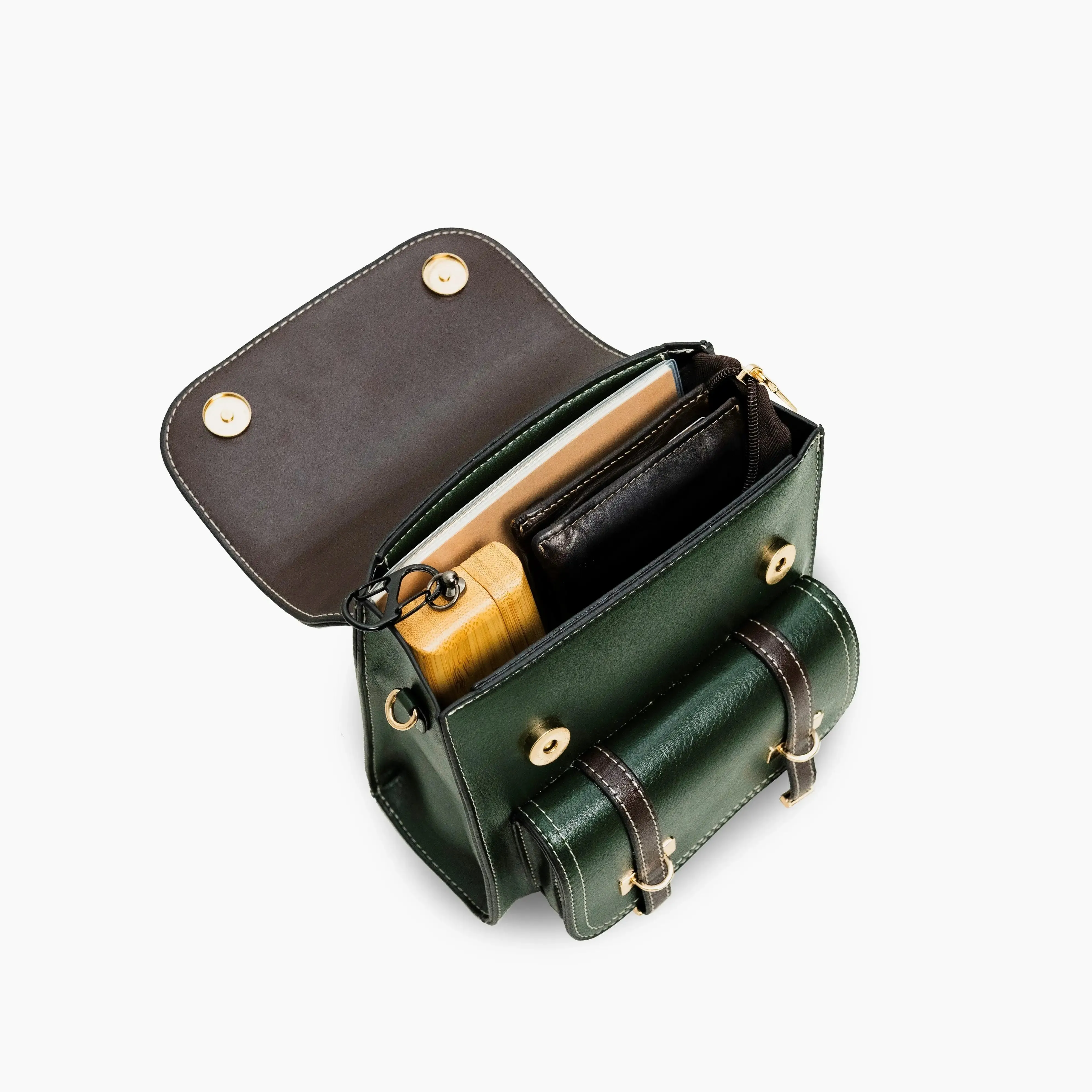 Bumblebee Leather Backpack Handbag