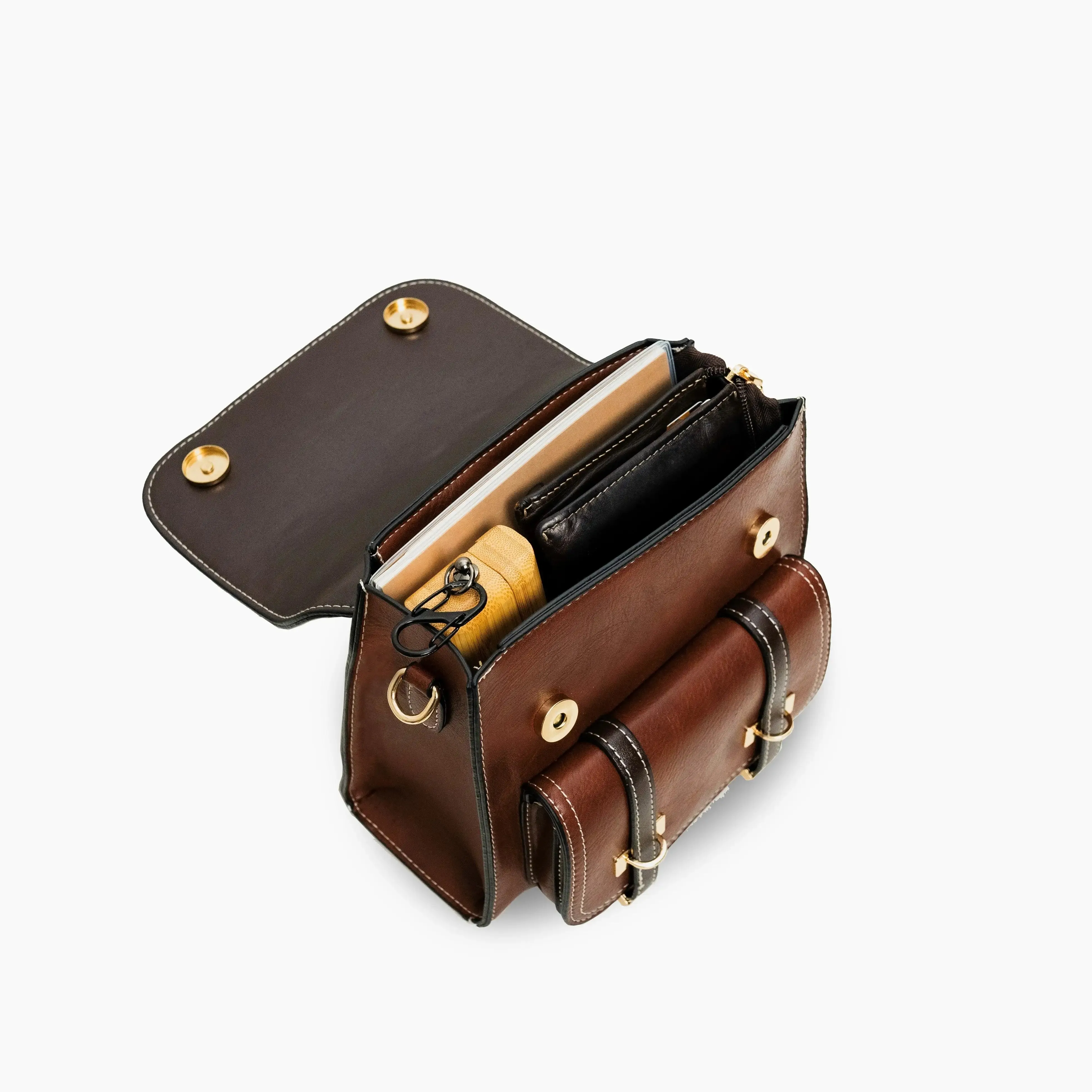 Bumblebee Leather Backpack Handbag
