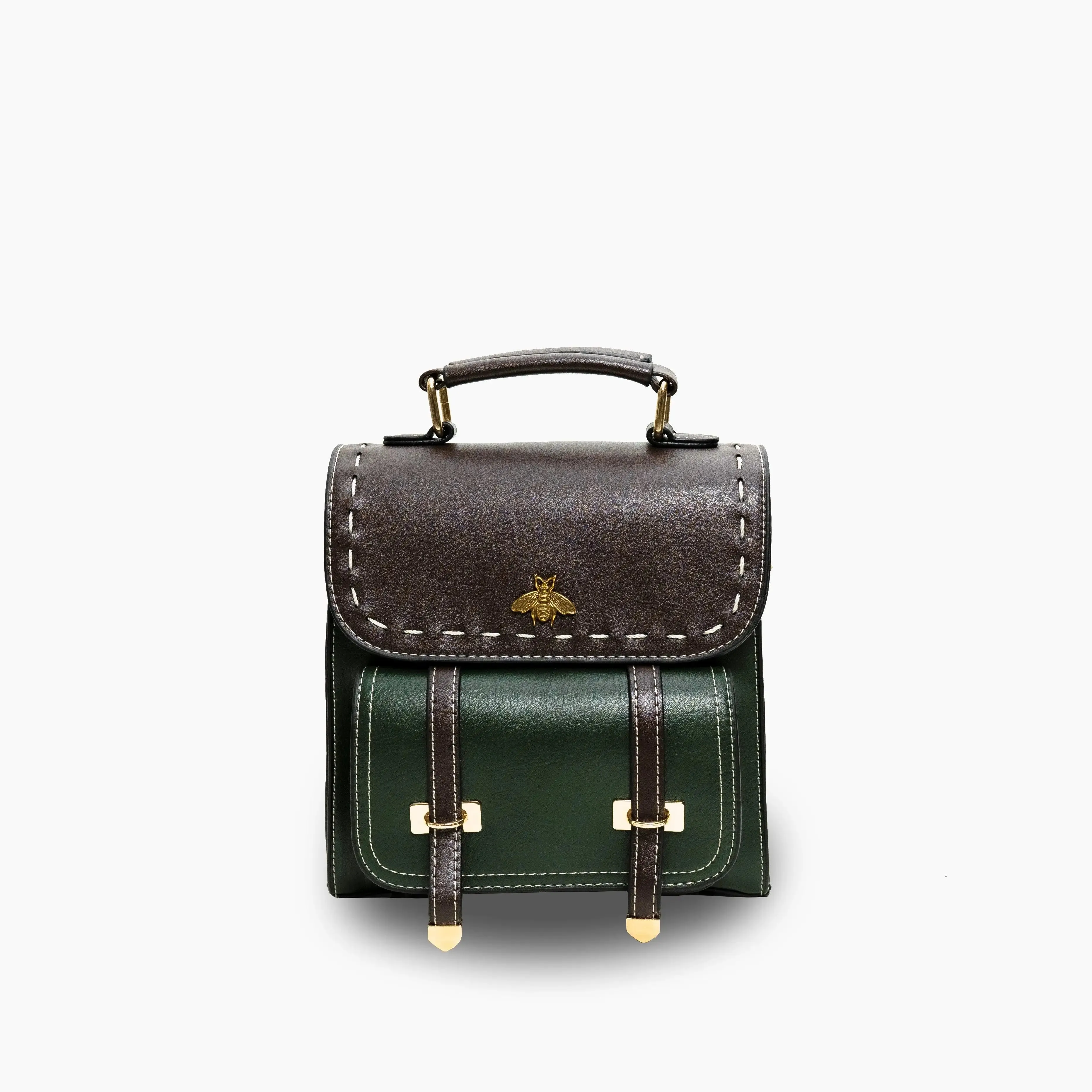 Bumblebee Leather Backpack Handbag