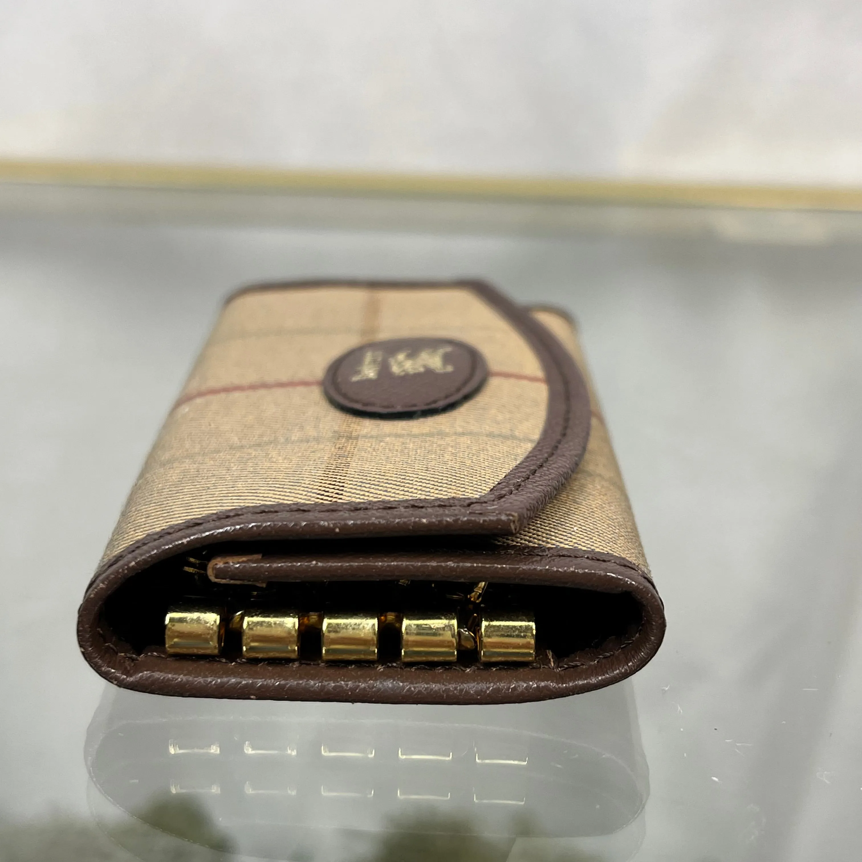 BURBERRY Vintage Brown Keyholder