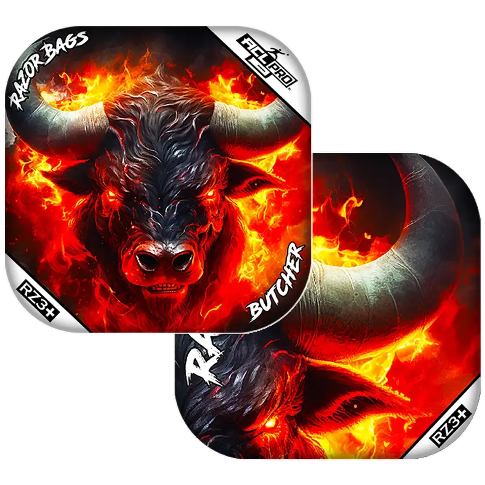 Butcher | Fire Buffalo | ACL PRO Razor Cornhole Bags
