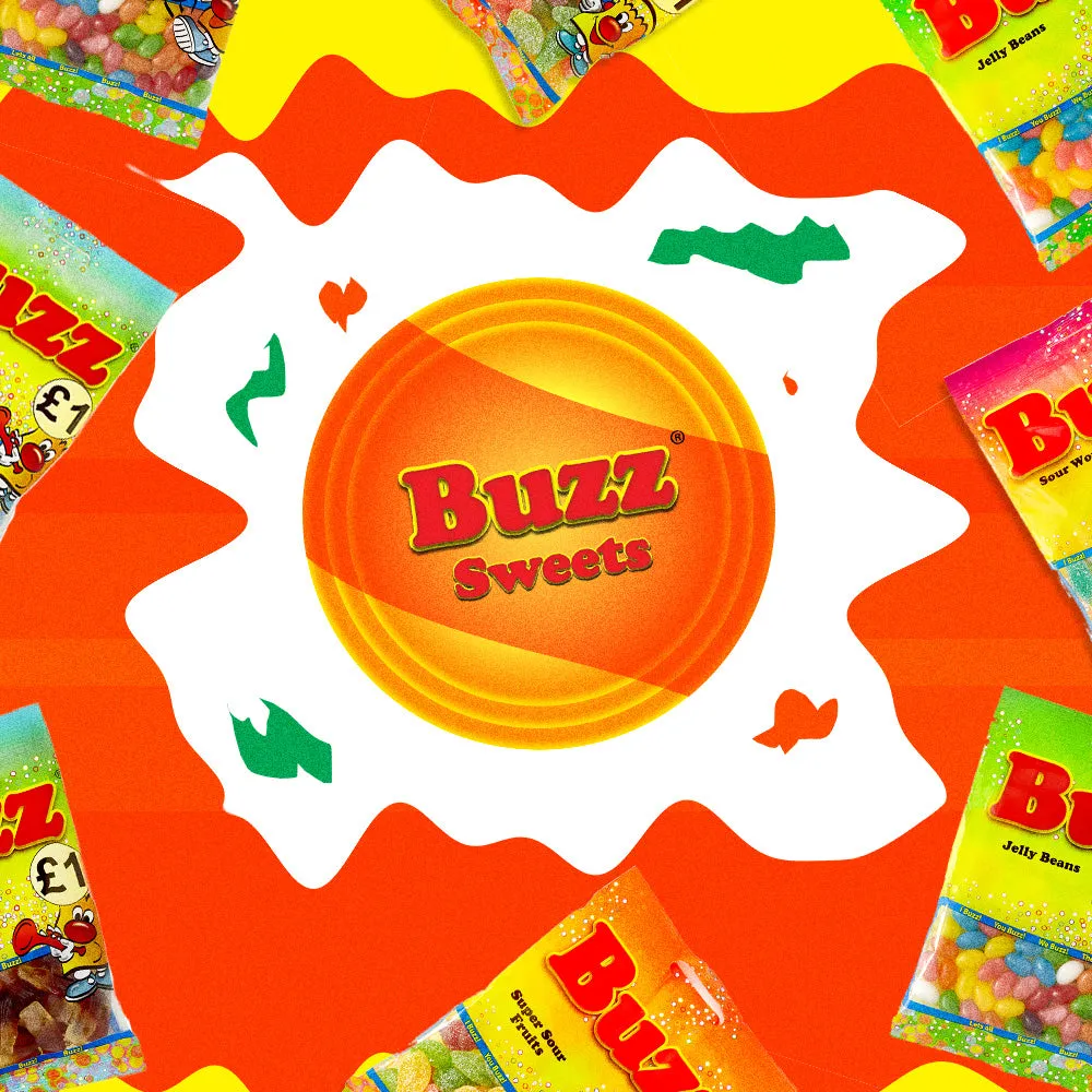 Buzz Sweets Strawberry Swirls | Kids Bags