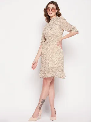 Camla Barcelona Yellow Floral Dress