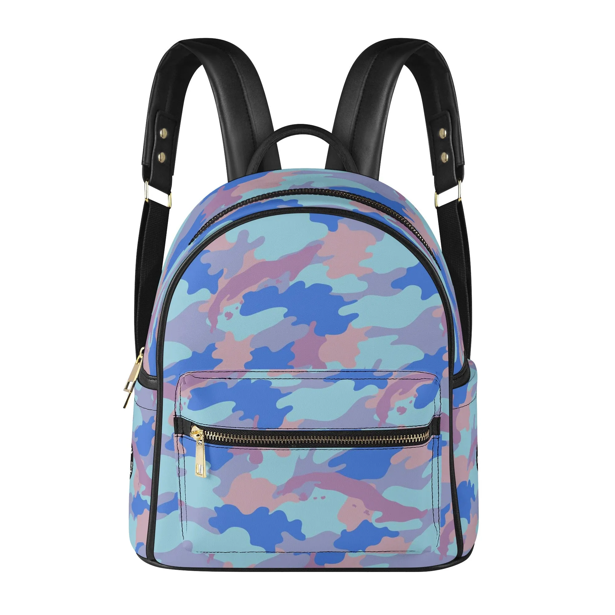 Camo-Flash Women's Casual PU Backpack