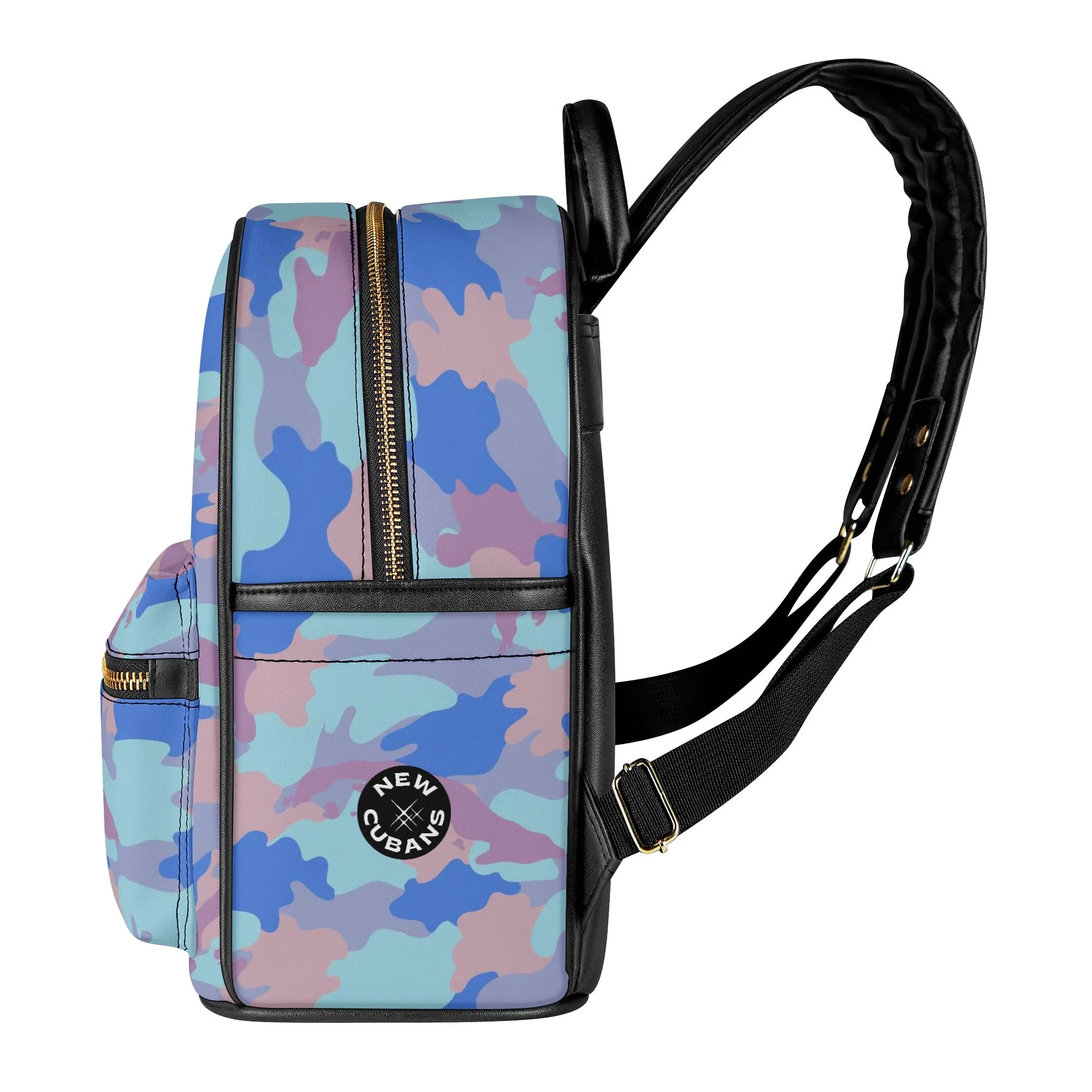 Camo-Flash Women's Casual PU Backpack