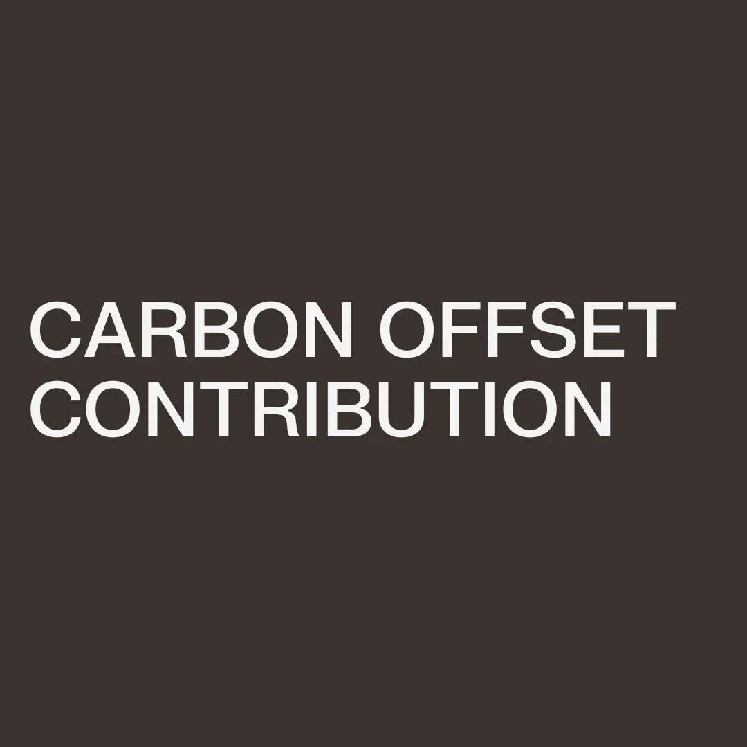 Carbon Offset Contribution