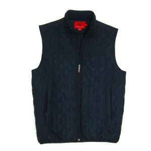Cashiers Quilted Vest - Blueberry