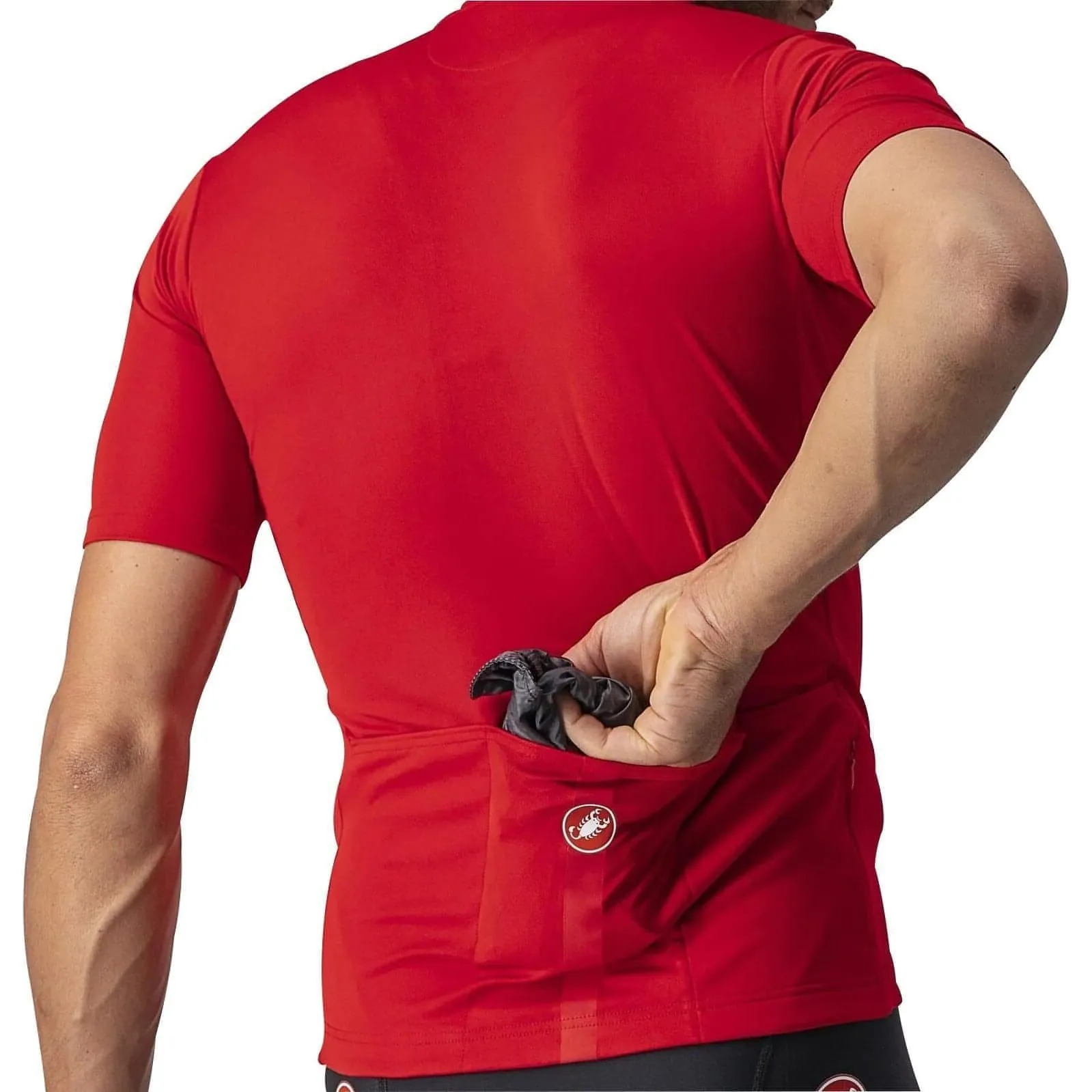 Castelli Classifica Short Sleeve Mens Cycling Jersey - Red