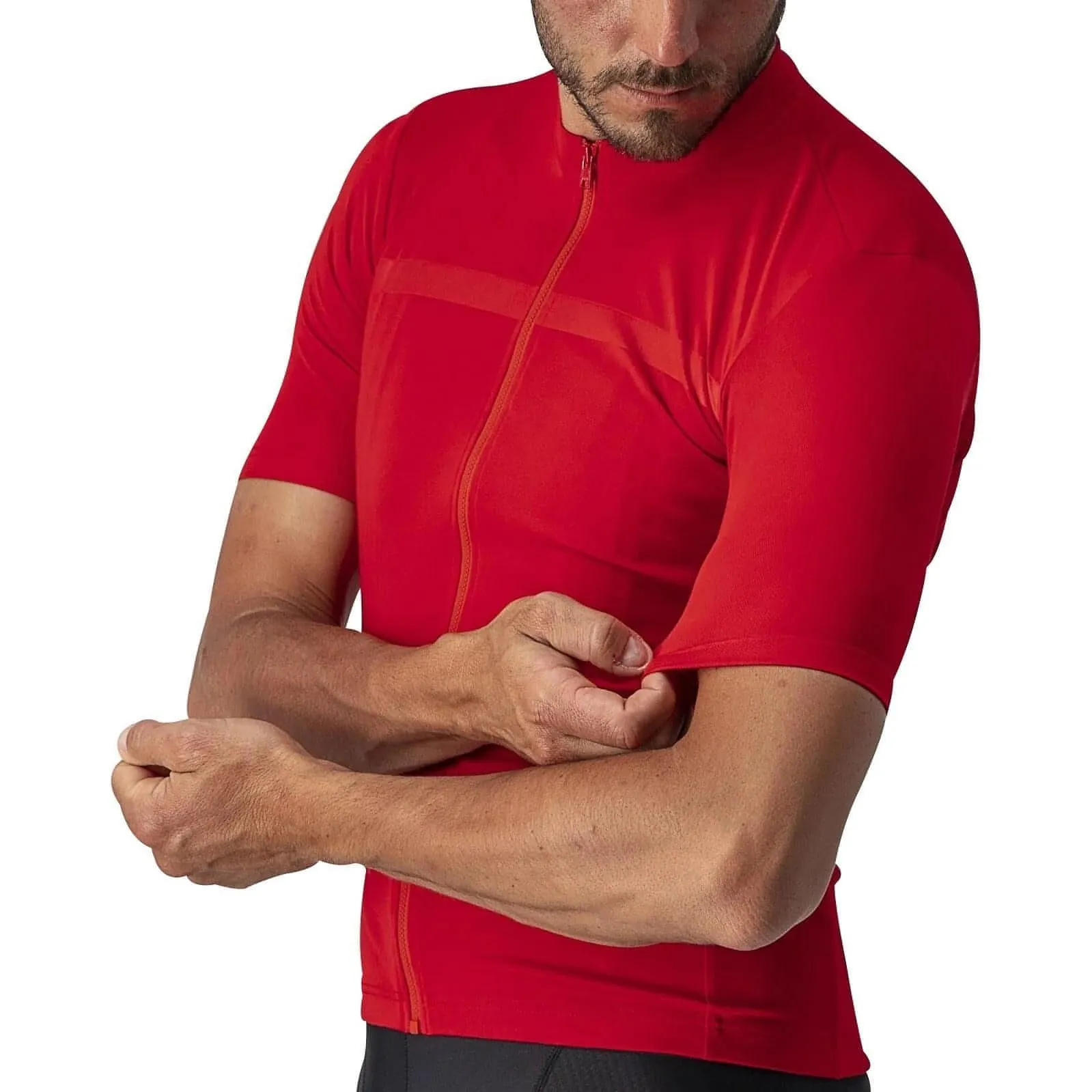 Castelli Classifica Short Sleeve Mens Cycling Jersey - Red