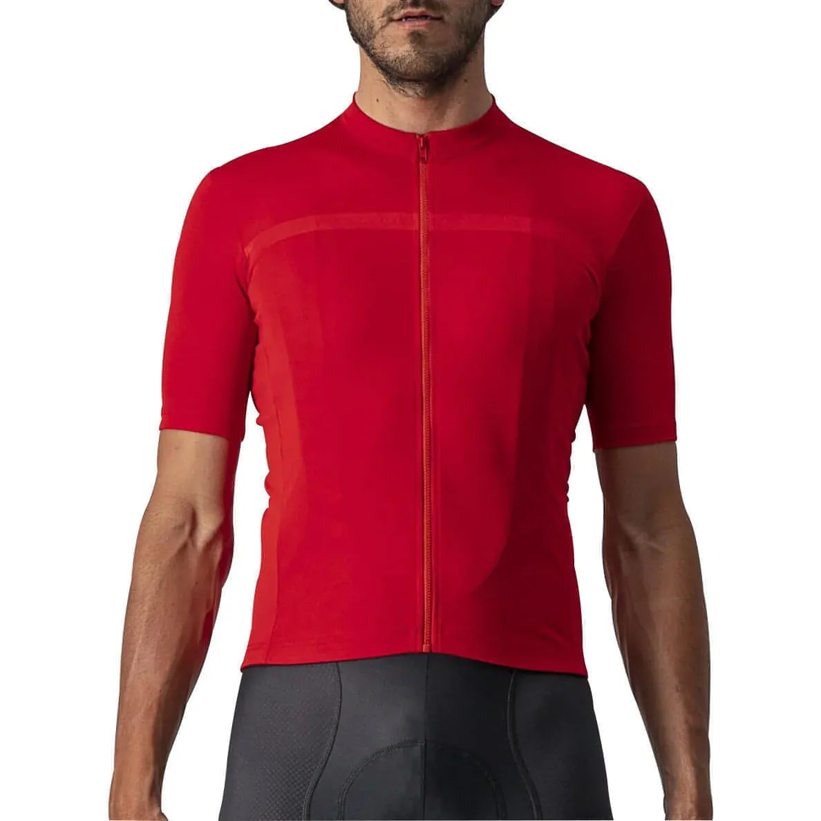 Castelli Classifica Short Sleeve Mens Cycling Jersey - Red