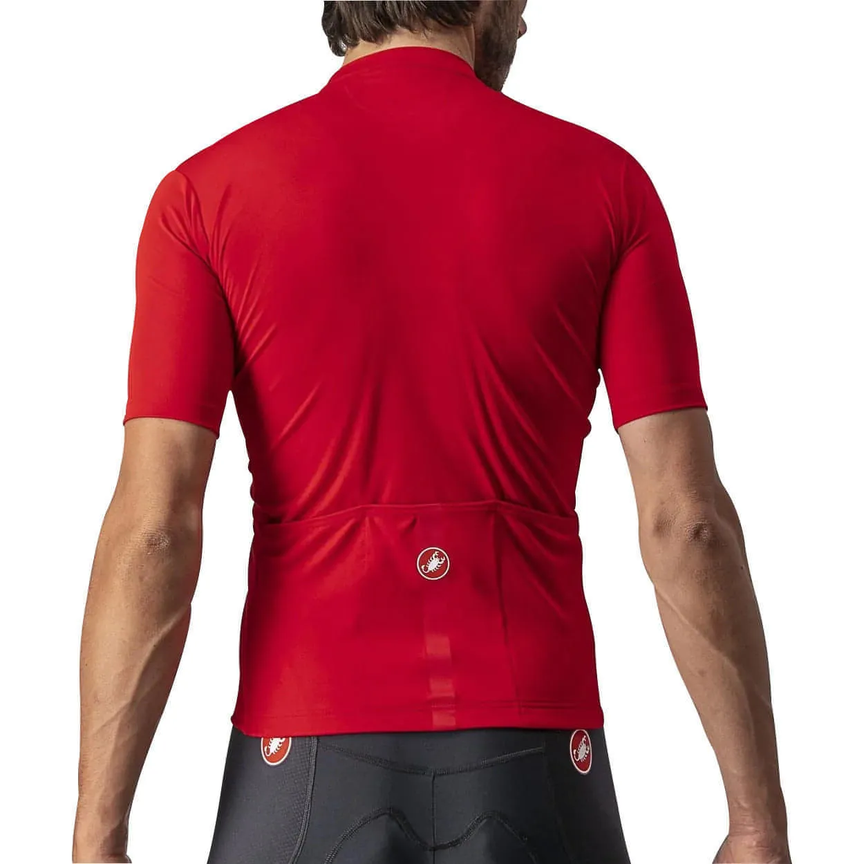 Castelli Classifica Short Sleeve Mens Cycling Jersey - Red