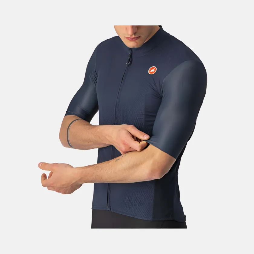 Castelli Endurance Elite Men's Cycling Jersey -Savile Blue