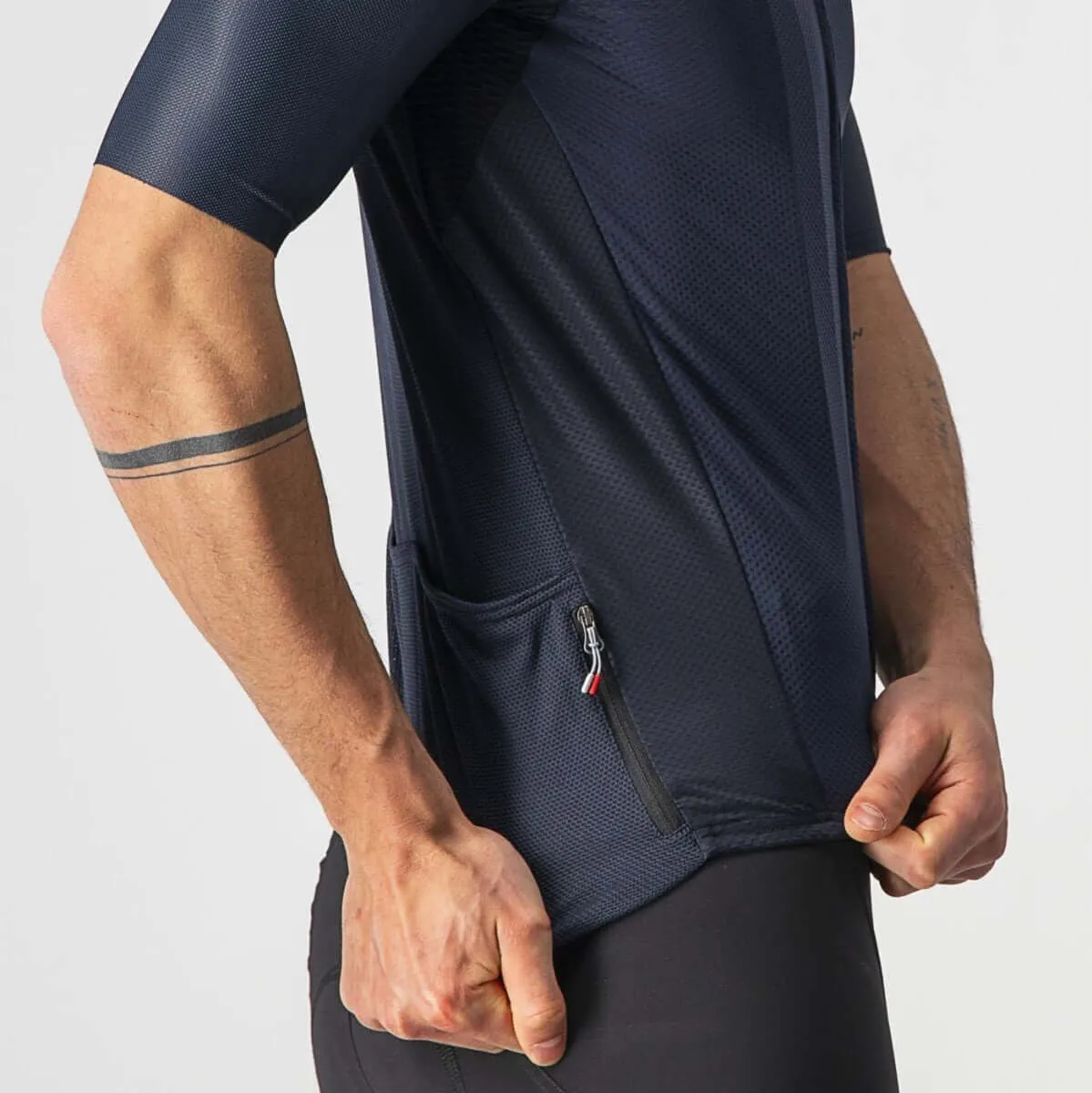 Castelli Endurance Elite Men's Cycling Jersey -Savile Blue