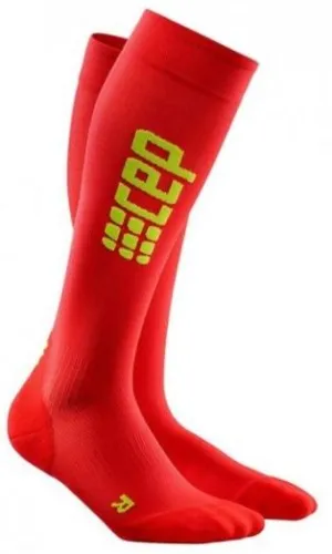 CEP Pro  Run Ultralight Sock Red/Green Men