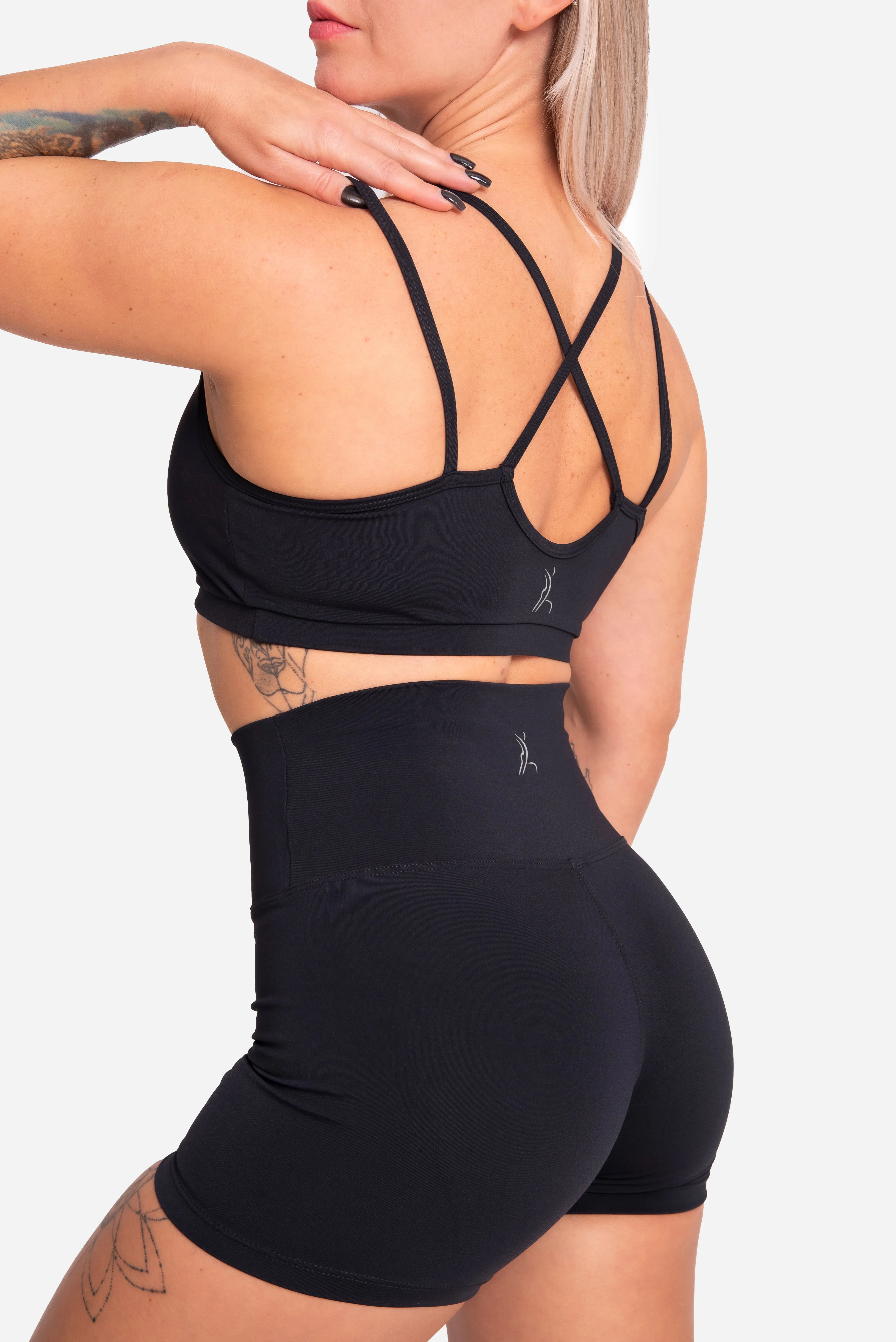 Charcoal Sports Bra