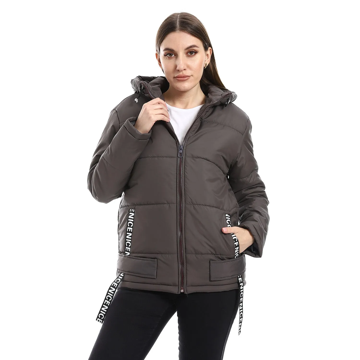 charcoal_waterproof_zipper_bomber_jacket