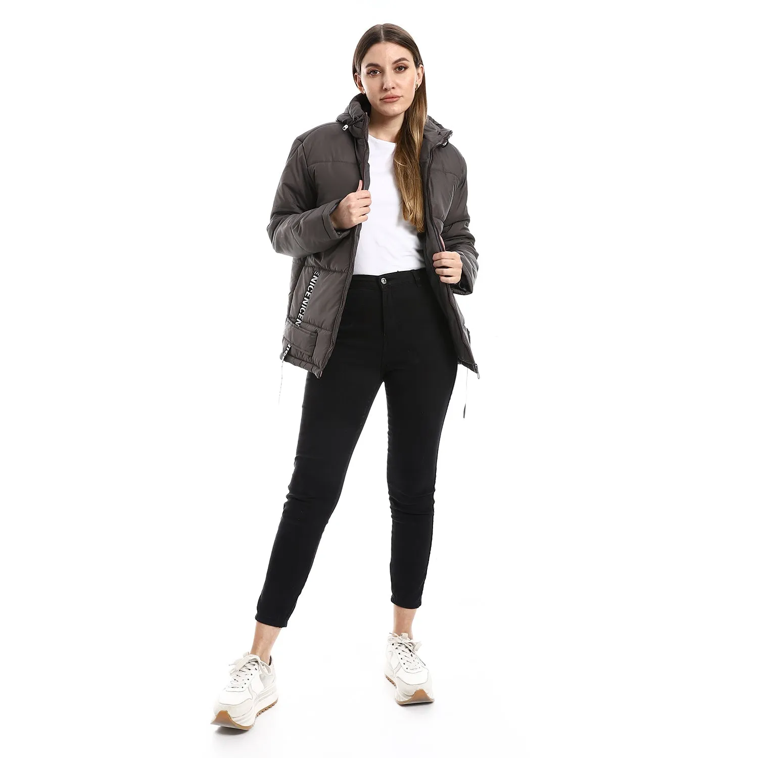charcoal_waterproof_zipper_bomber_jacket