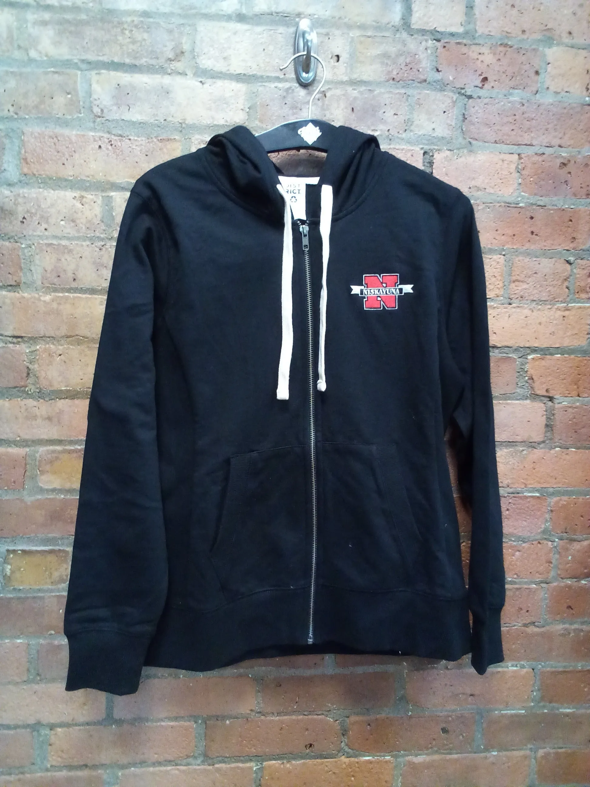 CLEARANCE - Niskayuna Ladies Zip Up Hoodie - Size Ladies Large