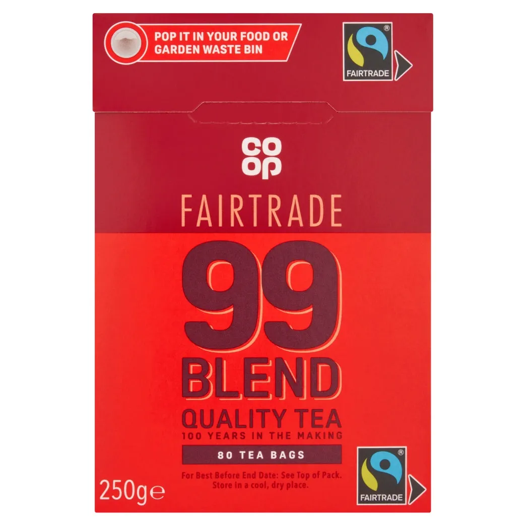 Co Op Fairtrade 99 Blend 80's 250g