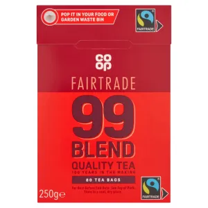 Co Op Fairtrade 99 Blend 80's 250g