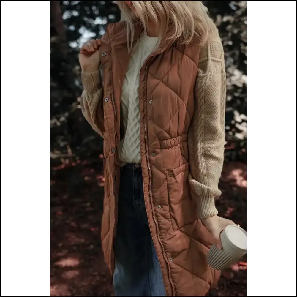 Coffee Puffer Quilted Vest: so Cozy, You'll Need  Therapy ☕