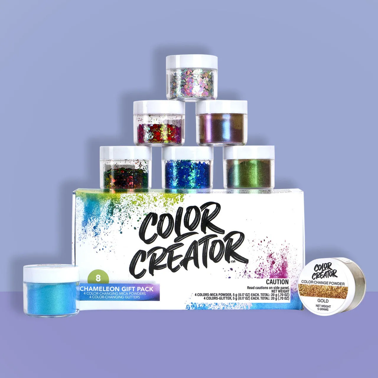 Colossal Chameleon Color Change Pack Mica Powders & Glitters