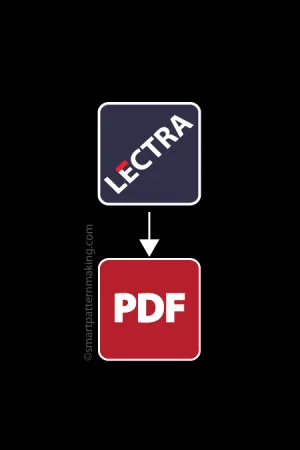 Convert Lectra DXF To PDF