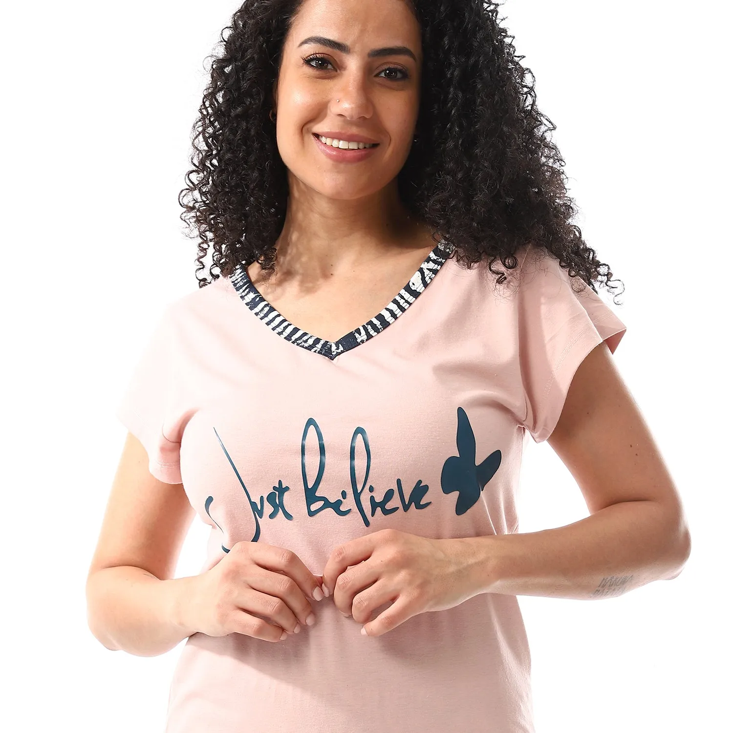 cotton_pajama_top-short_set_navy
