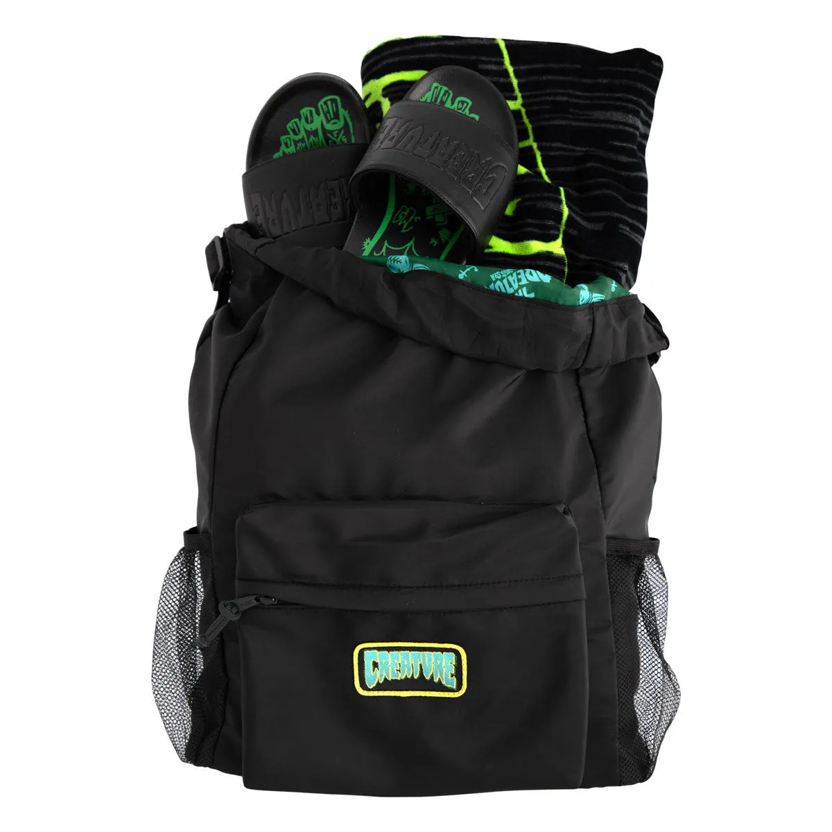 Creature Haunted Sea Backpack - Black