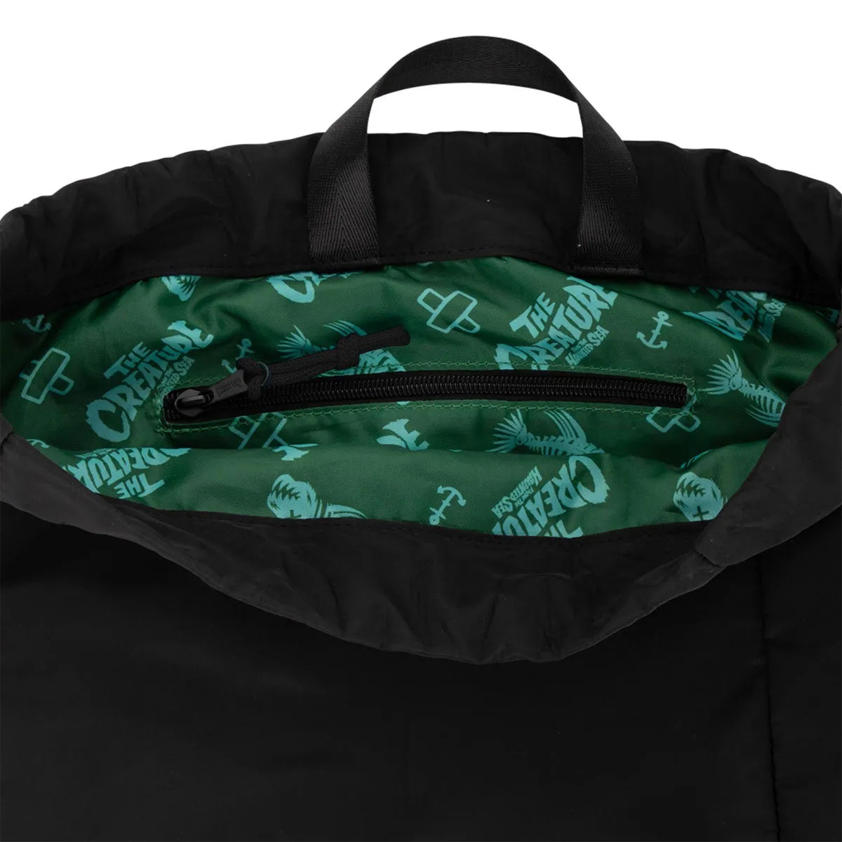 Creature Haunted Sea Backpack - Black