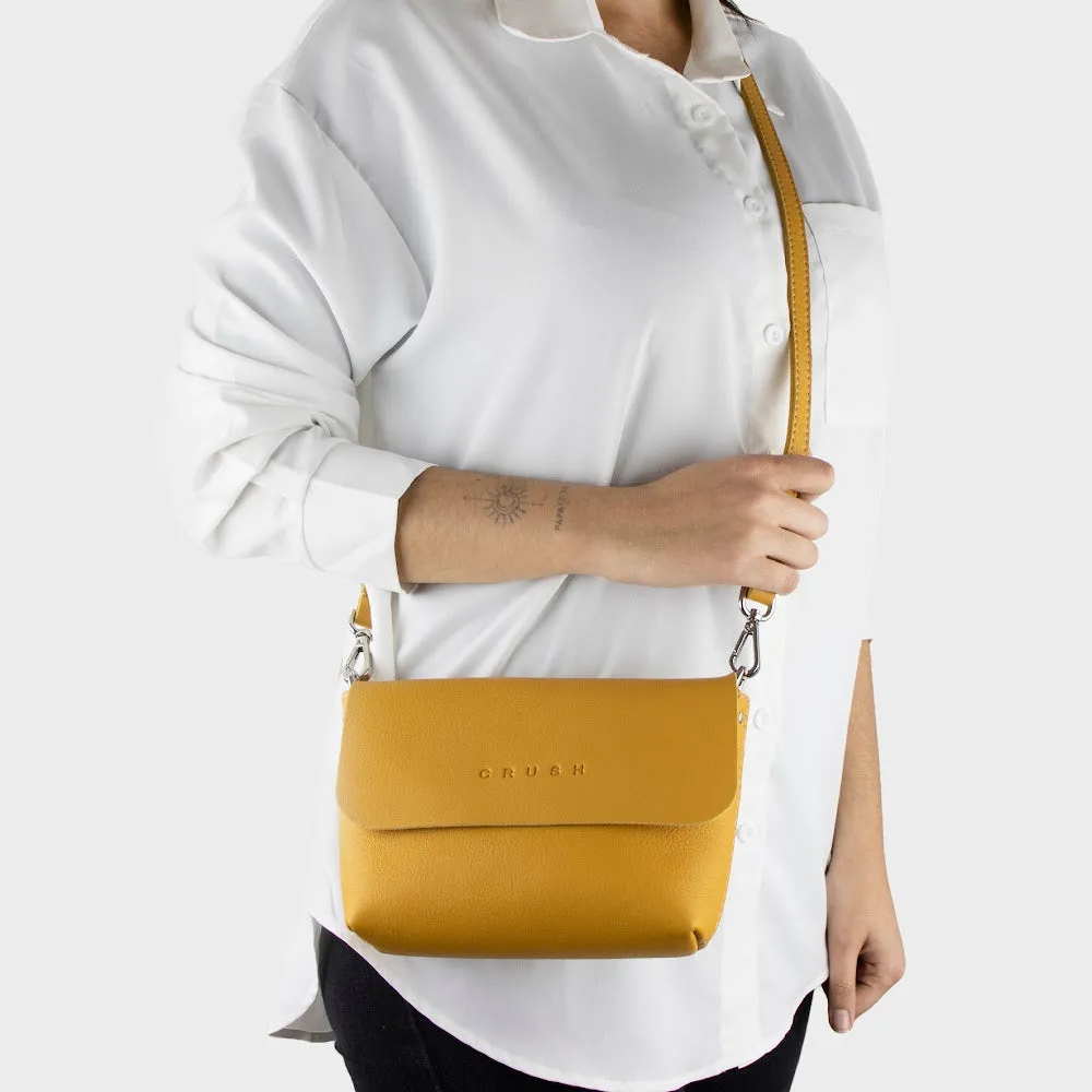 CRUSH Leather Goods Crossbody Bag JOY S Syna