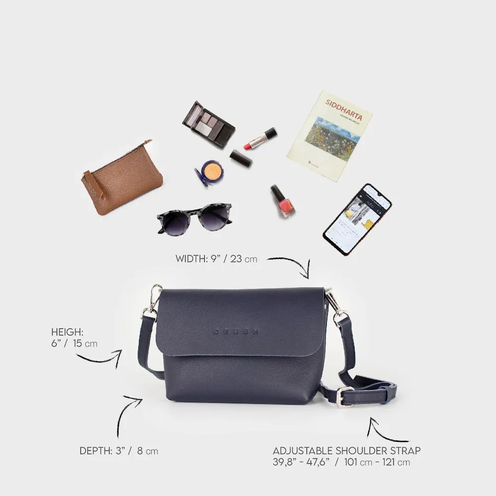 CRUSH Leather Goods Crossbody Bag JOY S Syna