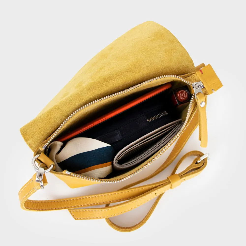 CRUSH Leather Goods Crossbody Bag JOY S Syna
