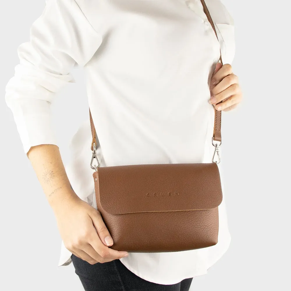 CRUSH Leather Goods Crossbody Bag JOY S Syna