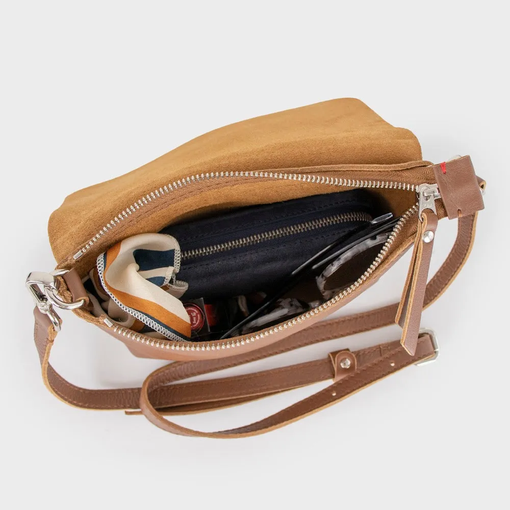 CRUSH Leather Goods Crossbody Bag JOY S Syna