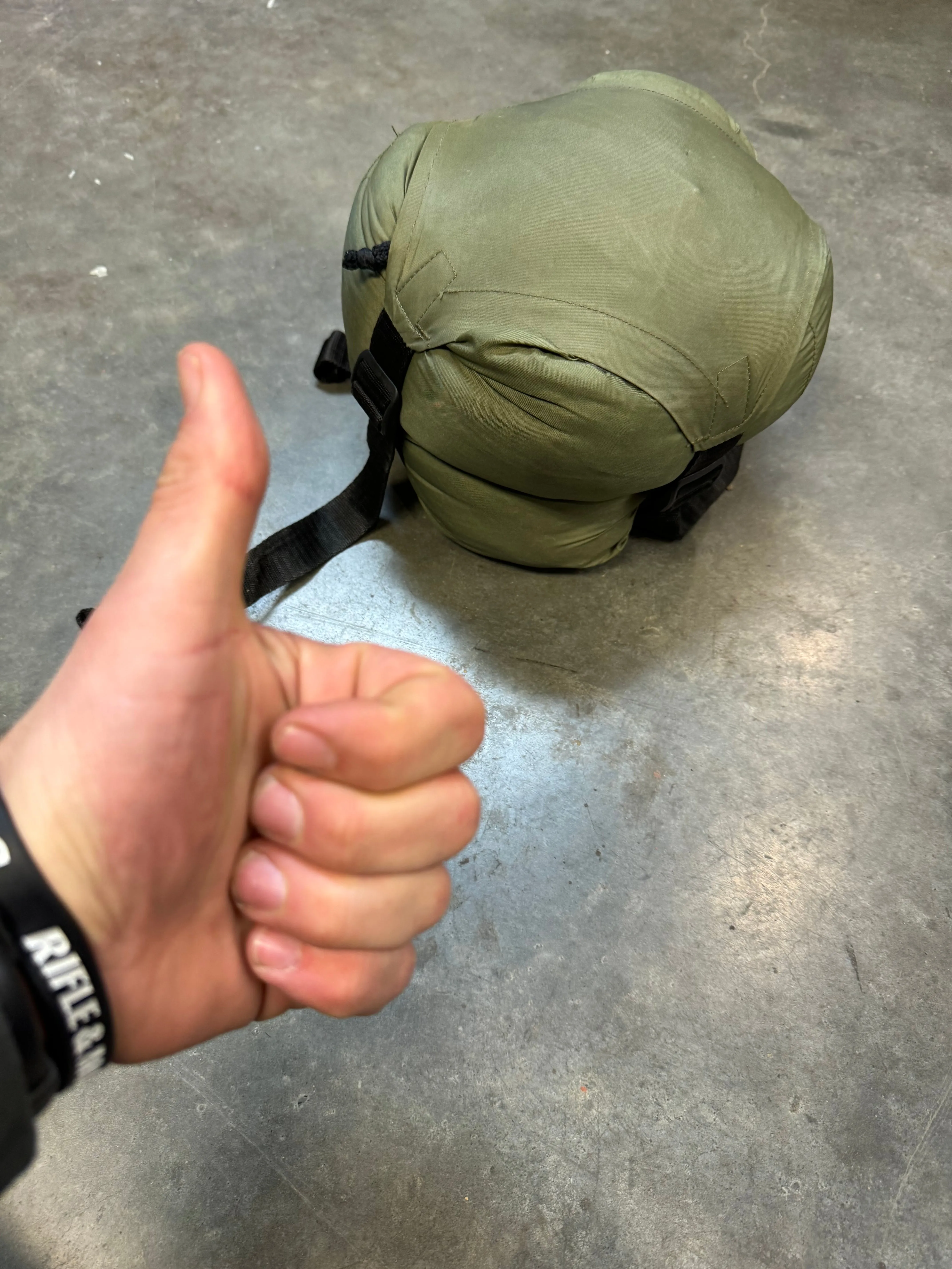 Czech Republic OD Compression Bag - Stuff sack - Used