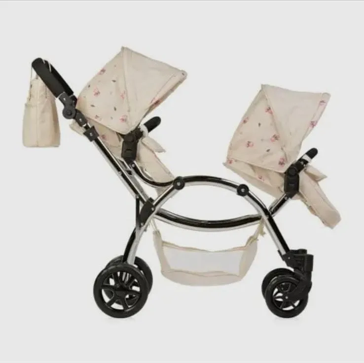 Darcie Twin doll pram Cream