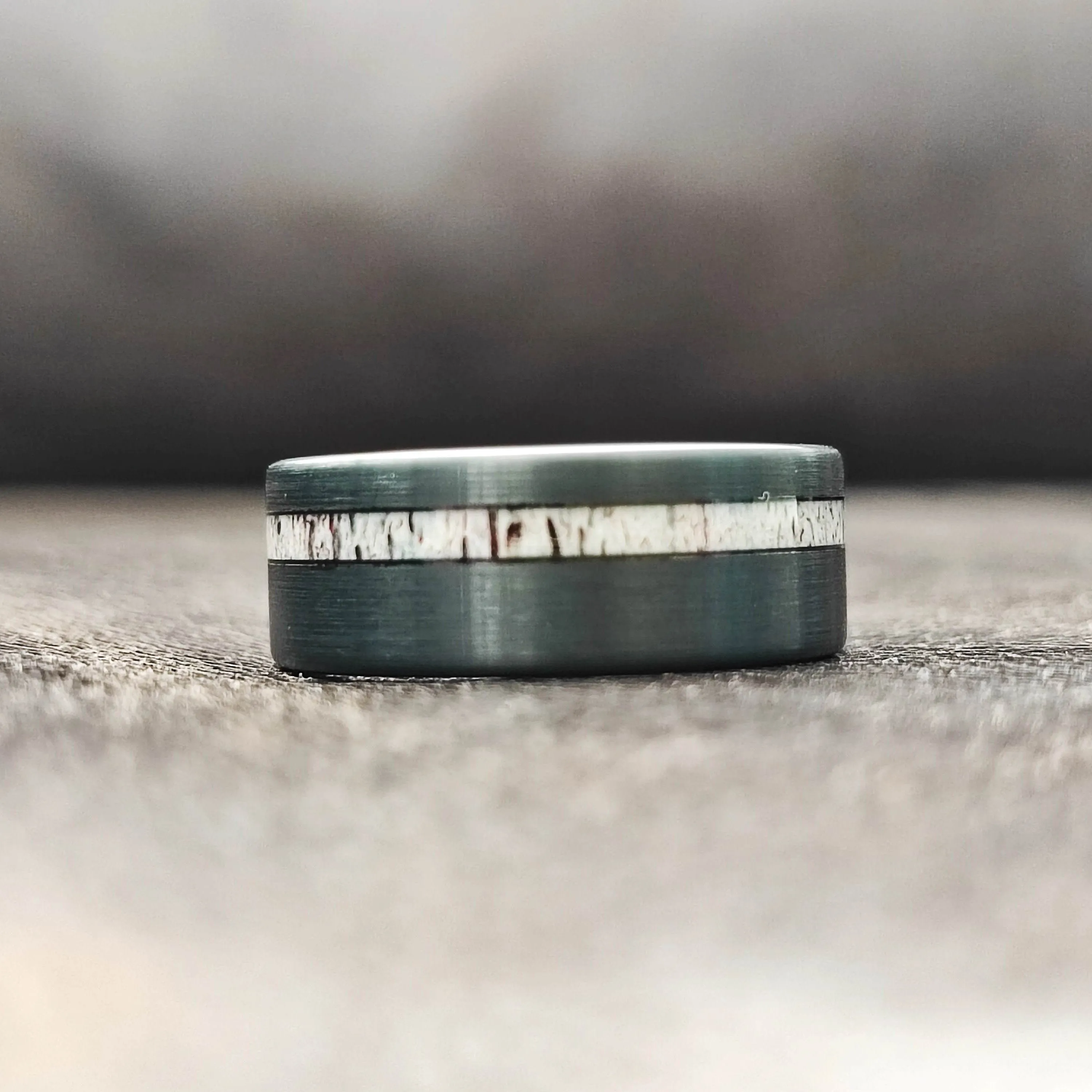 Darth Vader - Antler Men's Tungsten Ring