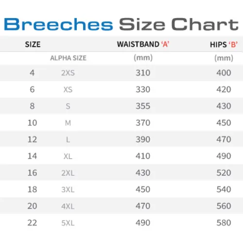Delzani Cassidy ClassicTek Breeches NAVY
