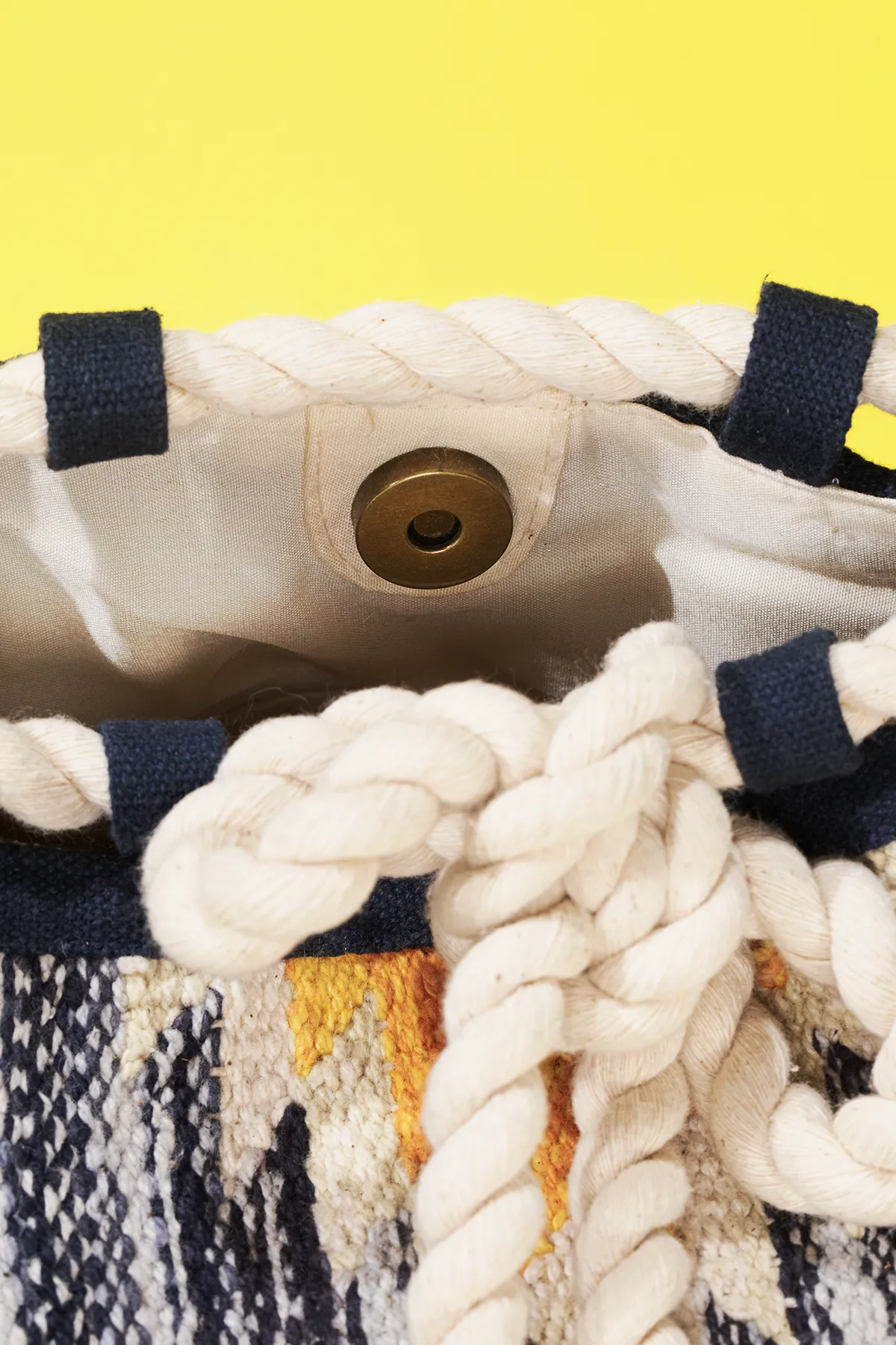 Denim Tassel Crossbody