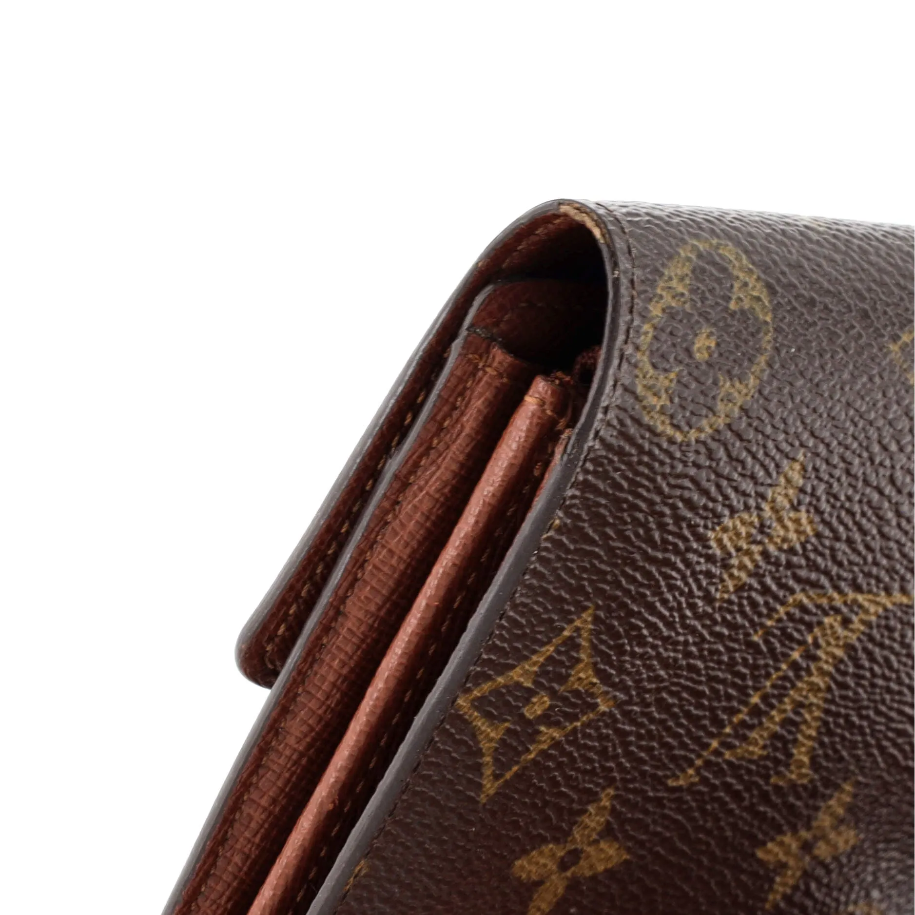 Designer Vintage Sarah Wallet Monogram Canvas