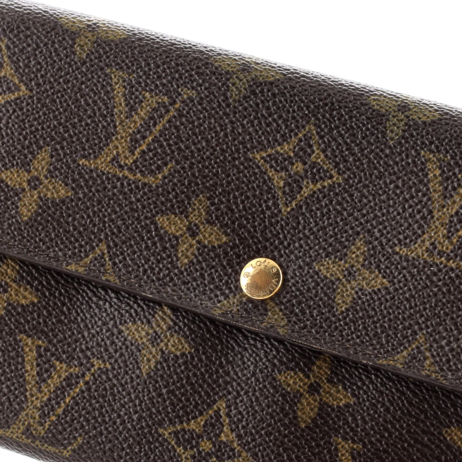 Designer Vintage Sarah Wallet Monogram Canvas