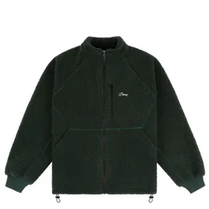 Dime Men Polar Fleece Sherpa Zip Forest