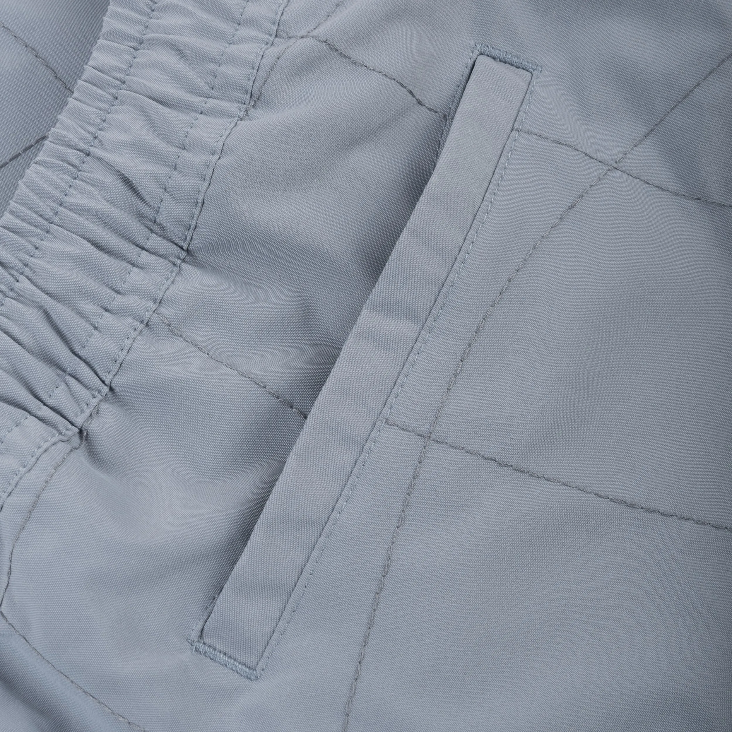 Dime - Wave Quilted Shorts - Cloud Blue
