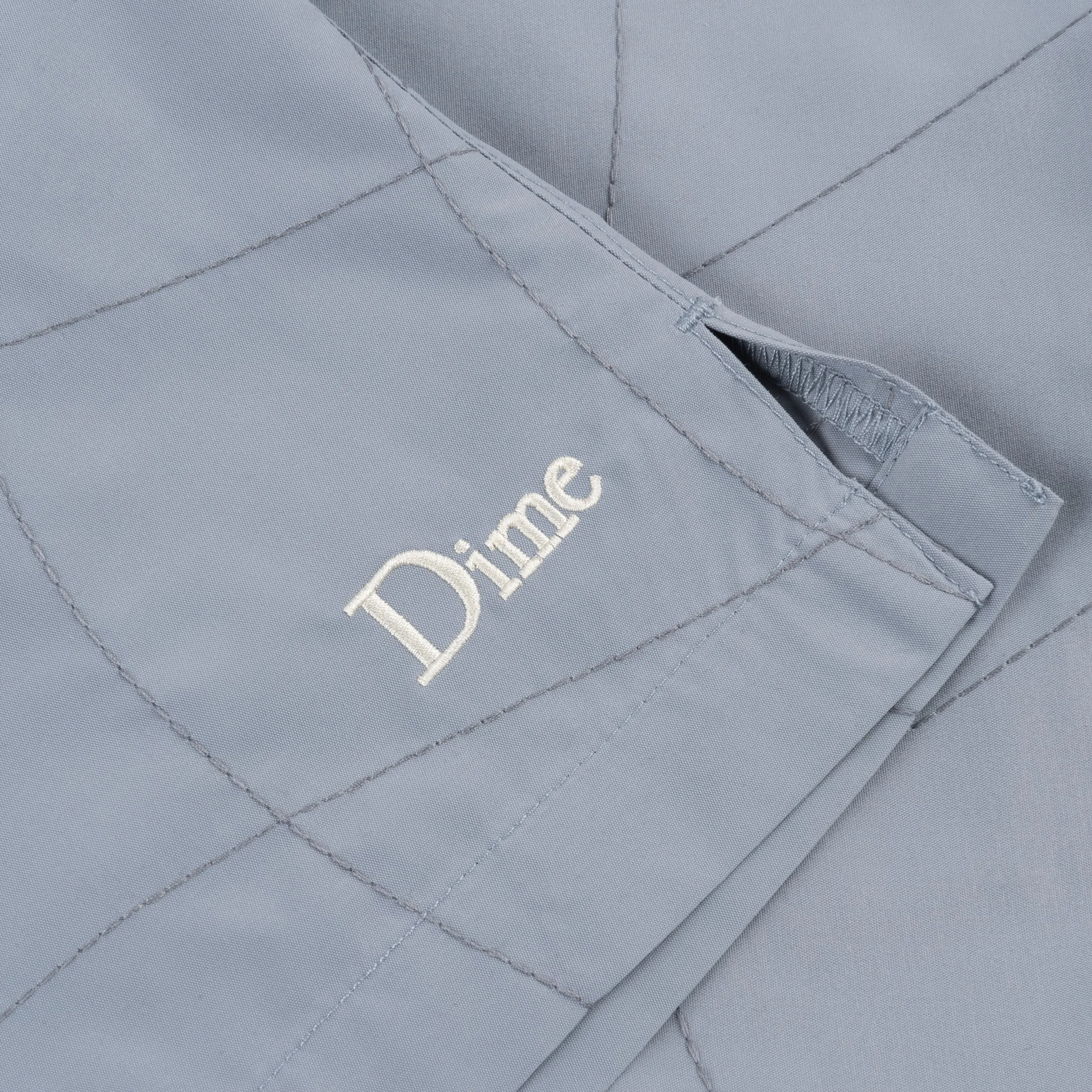 Dime - Wave Quilted Shorts - Cloud Blue