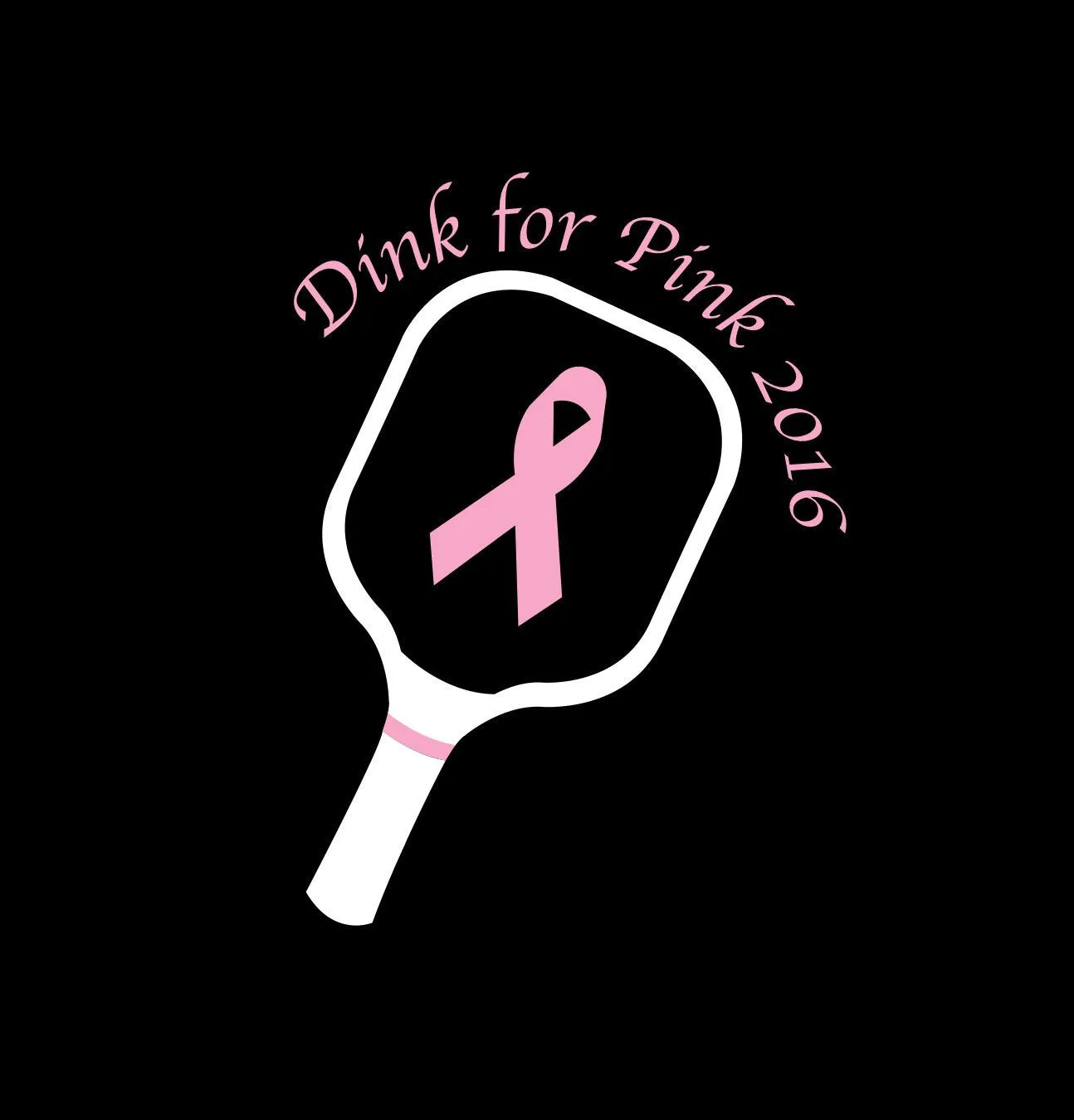 Dink for Pink Pickleball Decal - Bumper Sticker