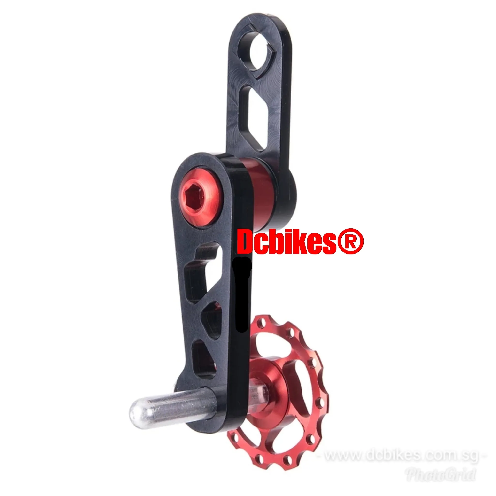 DJ Single Speed MTB Folding Bike Chain Tensioner Adjustable Pulley   Derailleur Jockey Wheel