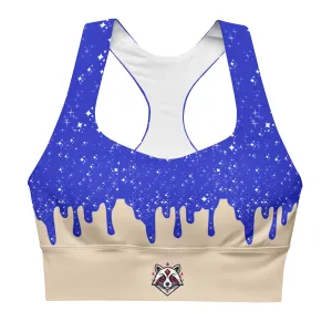 Drip Series -  Cosmic Latte - Longline sports bra