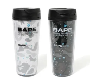 DS! A BATHIN APE BAPE SPACE CAMO TUMBLER Black or White