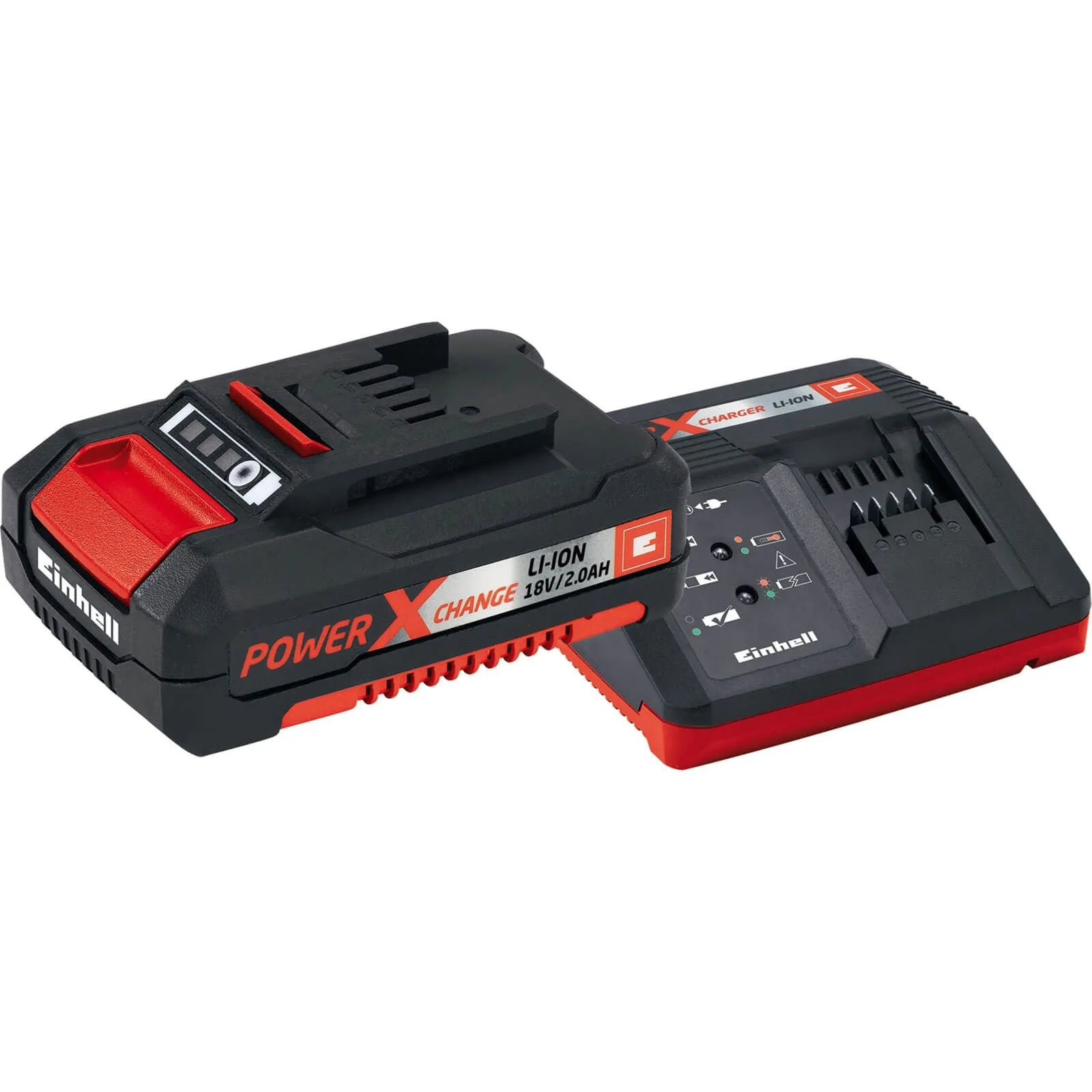 Einhell 3411126 - 18V 10" Cordless Telescopic Stringless Blade Trimmer Kit